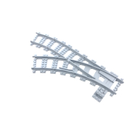 Wissel in bocht Links 45 graden R40